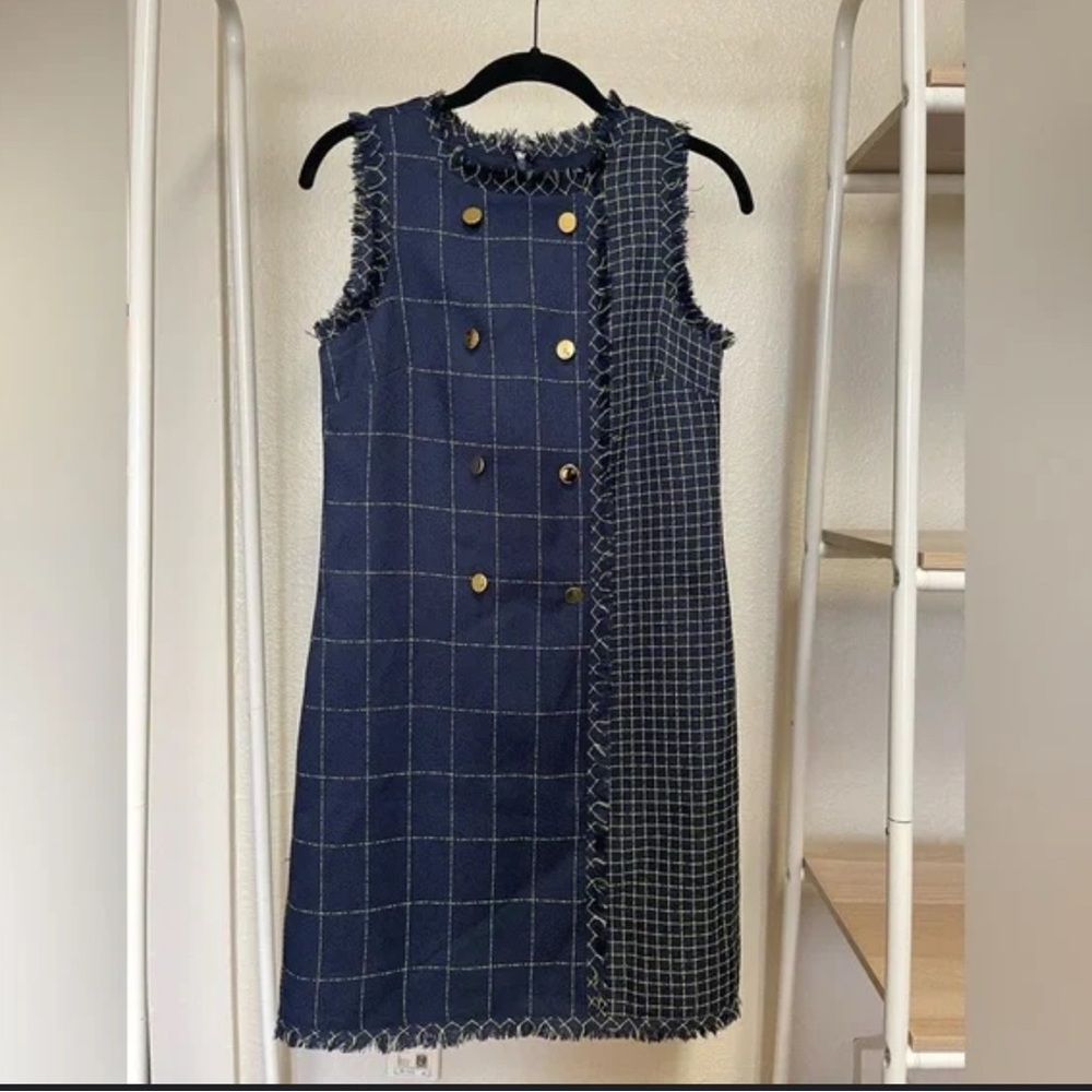 Stylish Navy blue dress